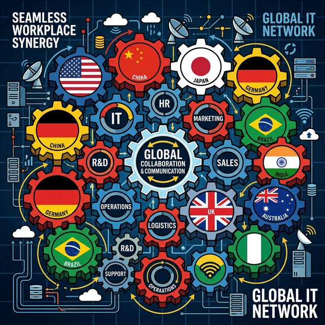 Seamless Global Workplace Synergy